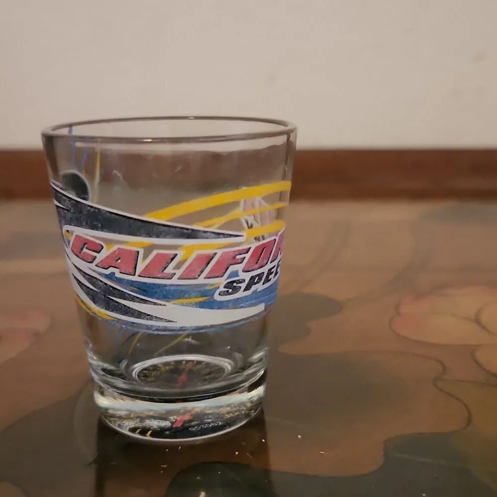 California Speedway Shot Glass